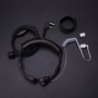 PTT throat earpiece