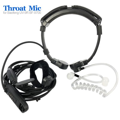 PTT throat earpiece WP