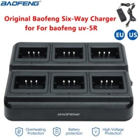 Six-Way Charger Multi for radios UV-5R