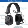 Noise-cancelling headset with PTT