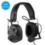 Noise-cancelling headset with PTT