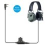Noise-cancelling headset with PTT